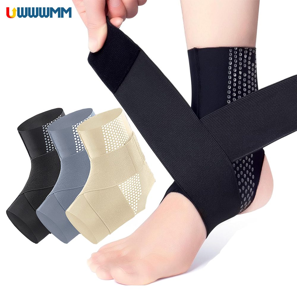 Ankle Brace Sock - 1Pcs Adjustable Compression Ankle Sleeve Women