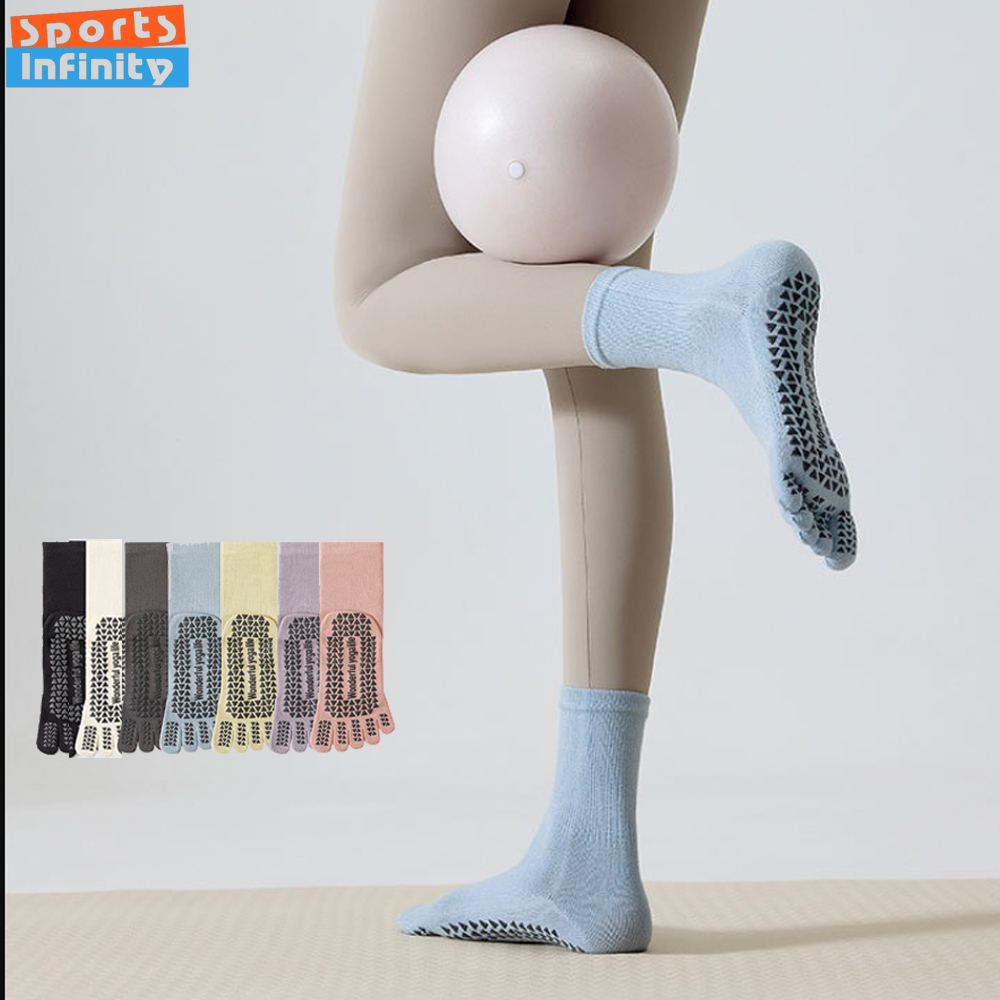 Toe Sock Split - Fashion Five Finger Split Toe Yoga