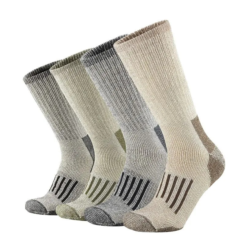 Wool Hiking Sock - 80% Wool Socks Warm Thicken Hiking