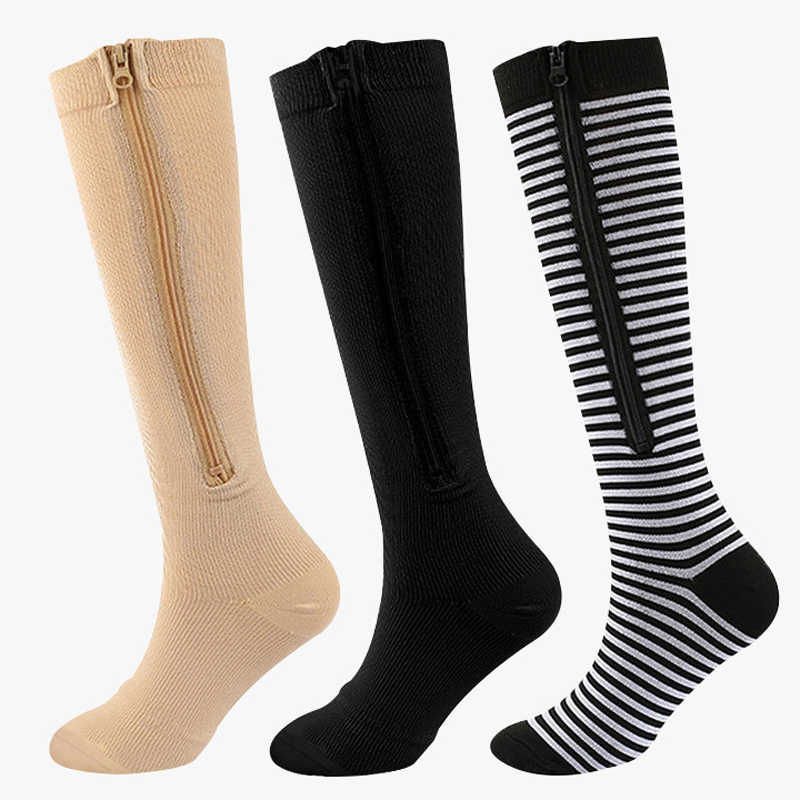 Compression Sock Medical - 1 Pair Medical Zipper Compression Socks