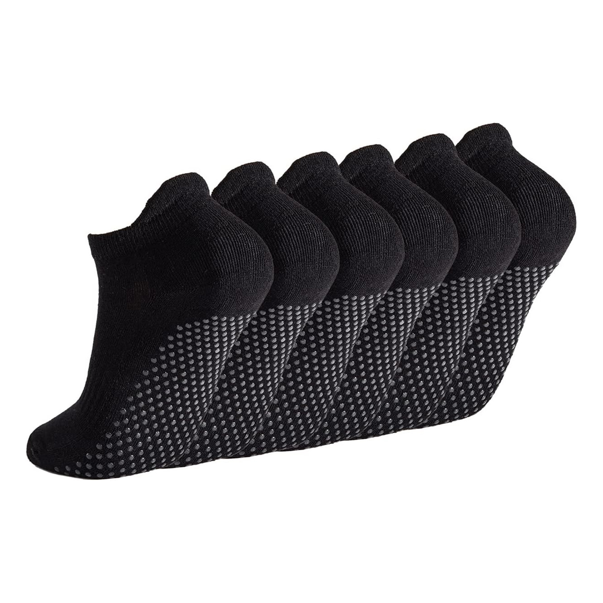 Grip Sock Yoga - 6 Pairs Yoga Socks for Women