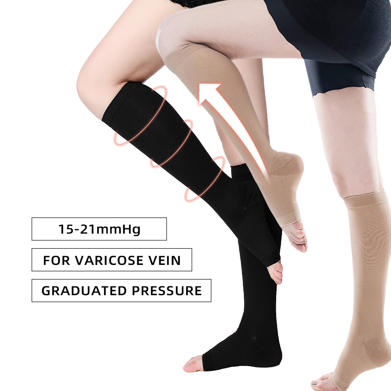 Compression Sock Medical - S-5XL 2pcs/Pair Medical Compression Calf Sleeves