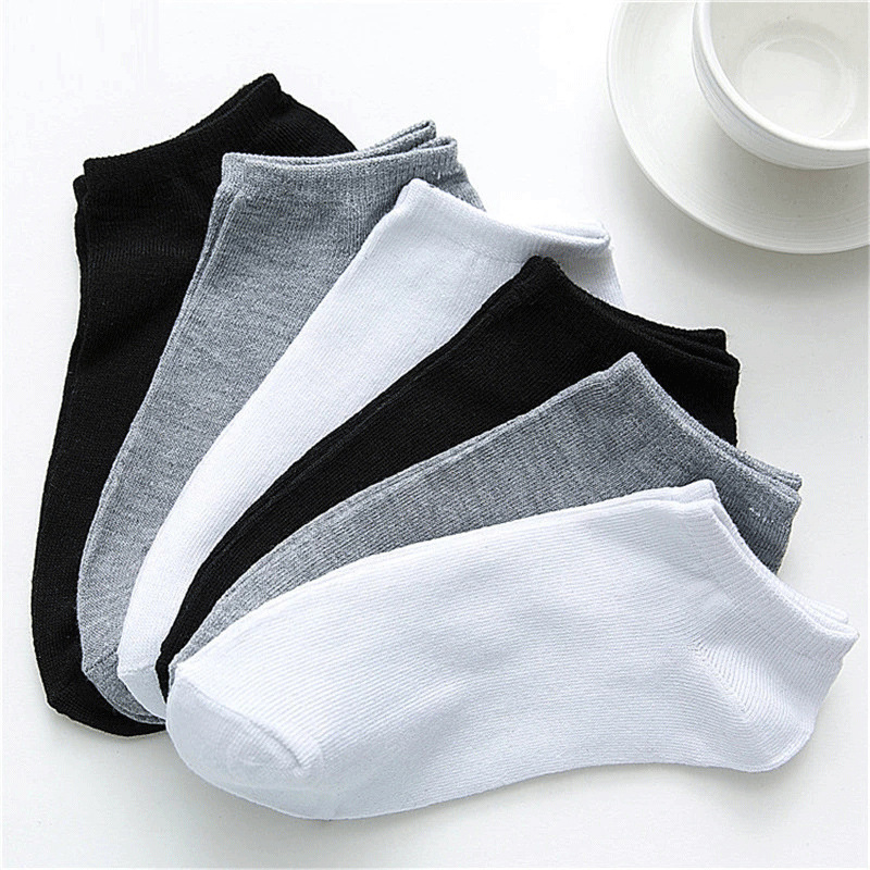 10 Pairs Bulk Black & White No - đánh giá và giá Ankle Sock Low Cut