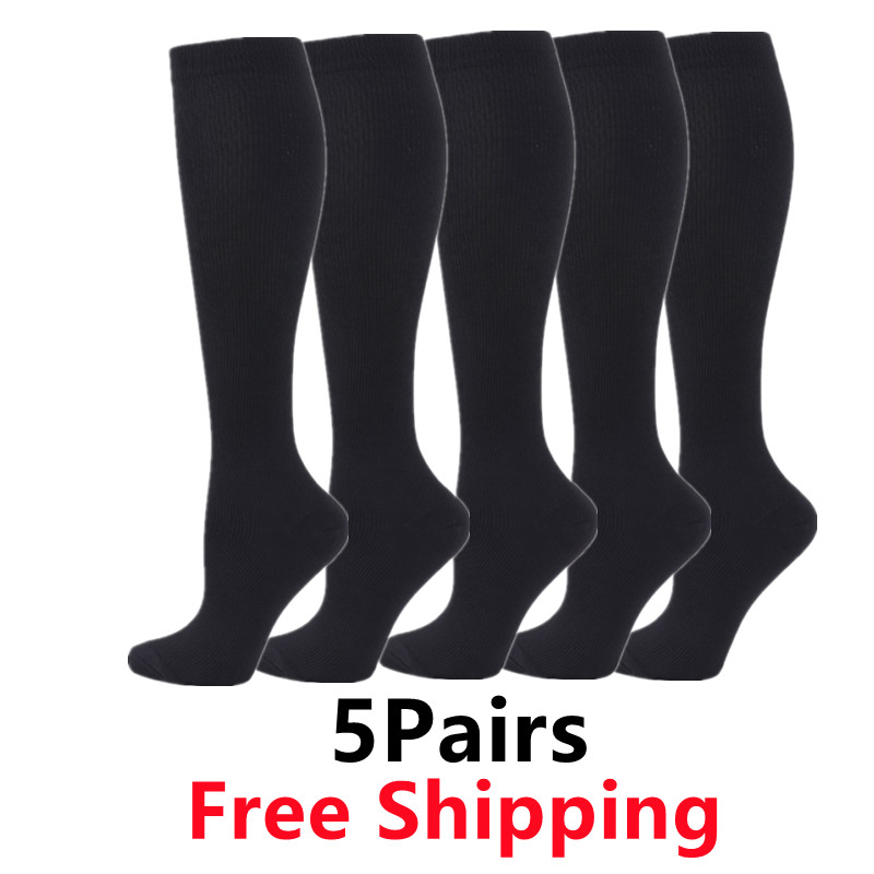 5 Cặp/túi Nén Tất Vớ Nam Chạy  - đánh giá và giá Compression Sock Medical