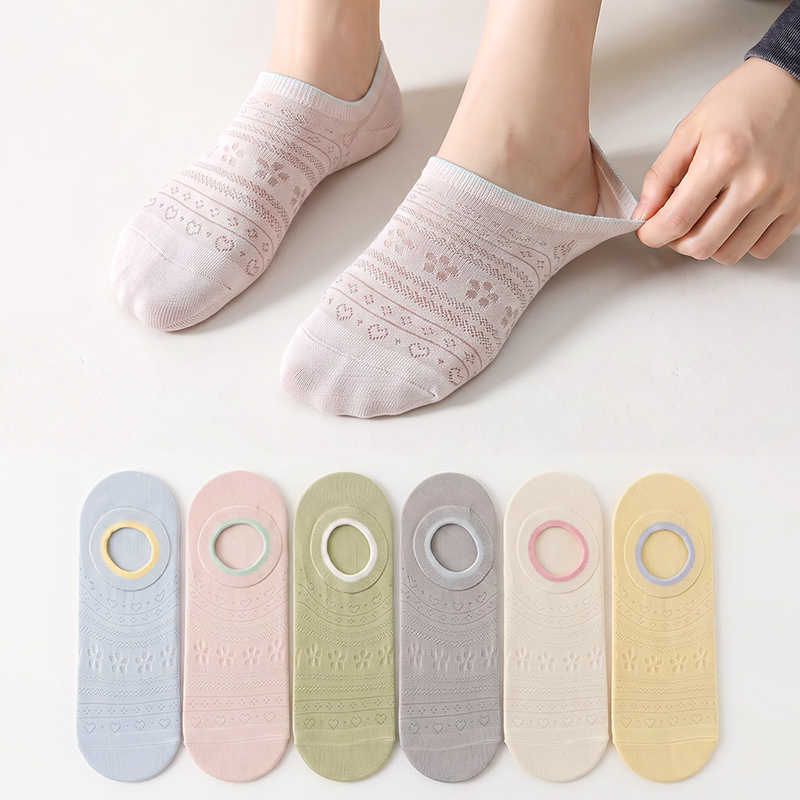 6 Pairs Women Invisible Socks  - đánh giá và giá Invisibility Sock Loafer