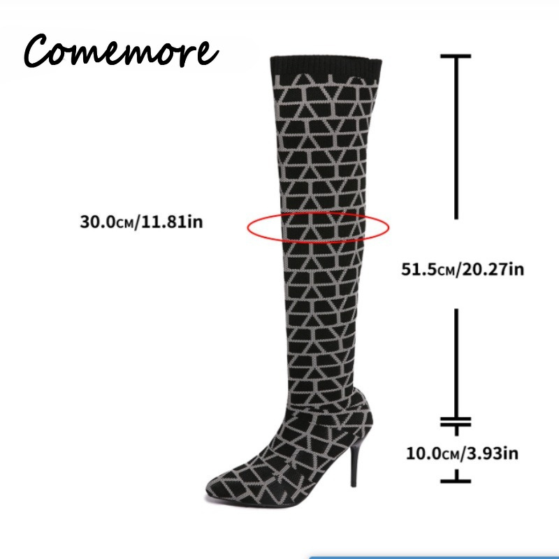 Comemore Women's 2026 Spring A - đánh giá và giá Knee High Sock Women