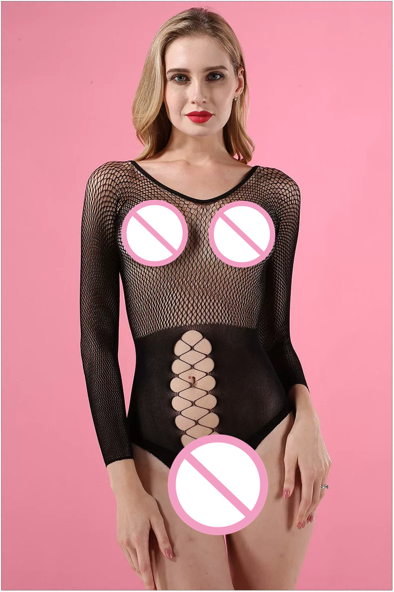 Sexy Black Fishnet Lingerie Bo - đánh giá và giá Fishnet Stocking Women