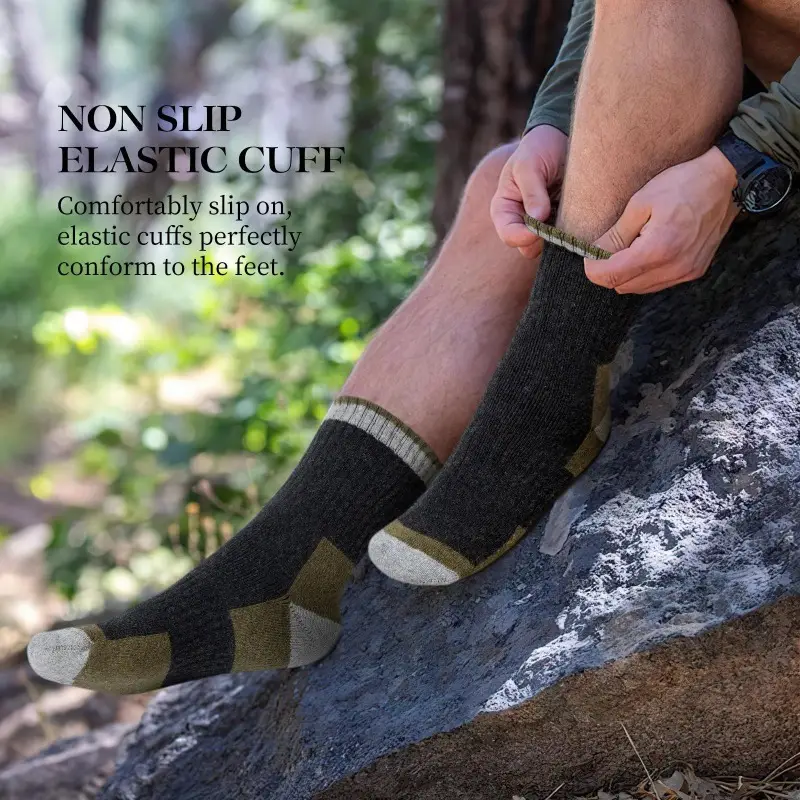 Winter Merino Wool Socks Thick - đánh giá và giá Wool Hiking Sock