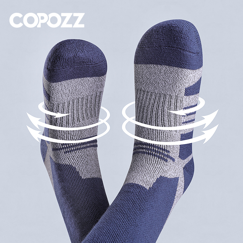 COPOZZ Mùa Đông Nam Nữ Nhiệt T - đánh giá và giá Wool Hiking Sock