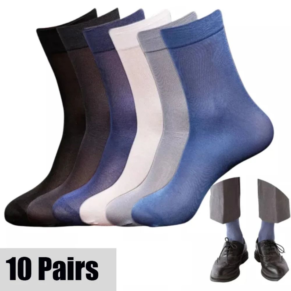 10pairs Fashion Breathable Men - đánh giá và giá Silk Sock Bamboo