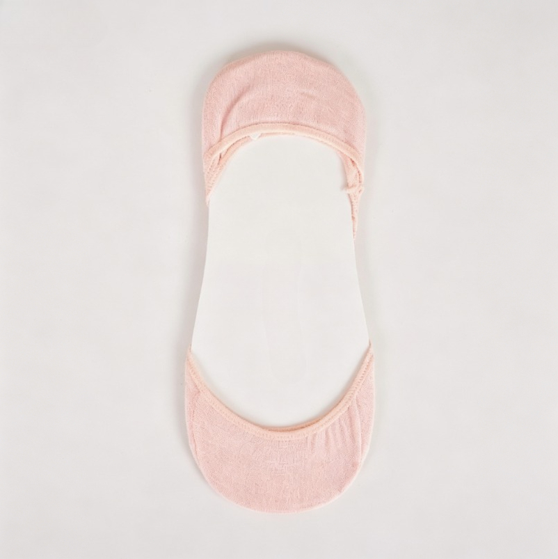 Light Pink Cotton No Show Invi - đánh giá và giá Invisibility Sock Loafer