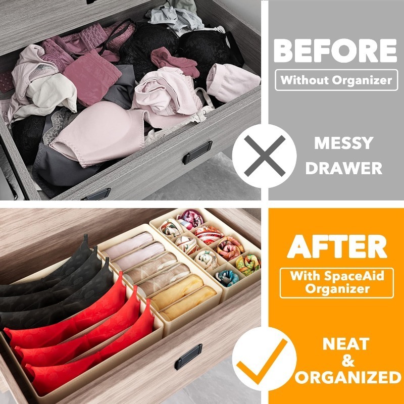 Sports Bra Underwear Organizer - đánh giá và giá Sock Organizer Tray