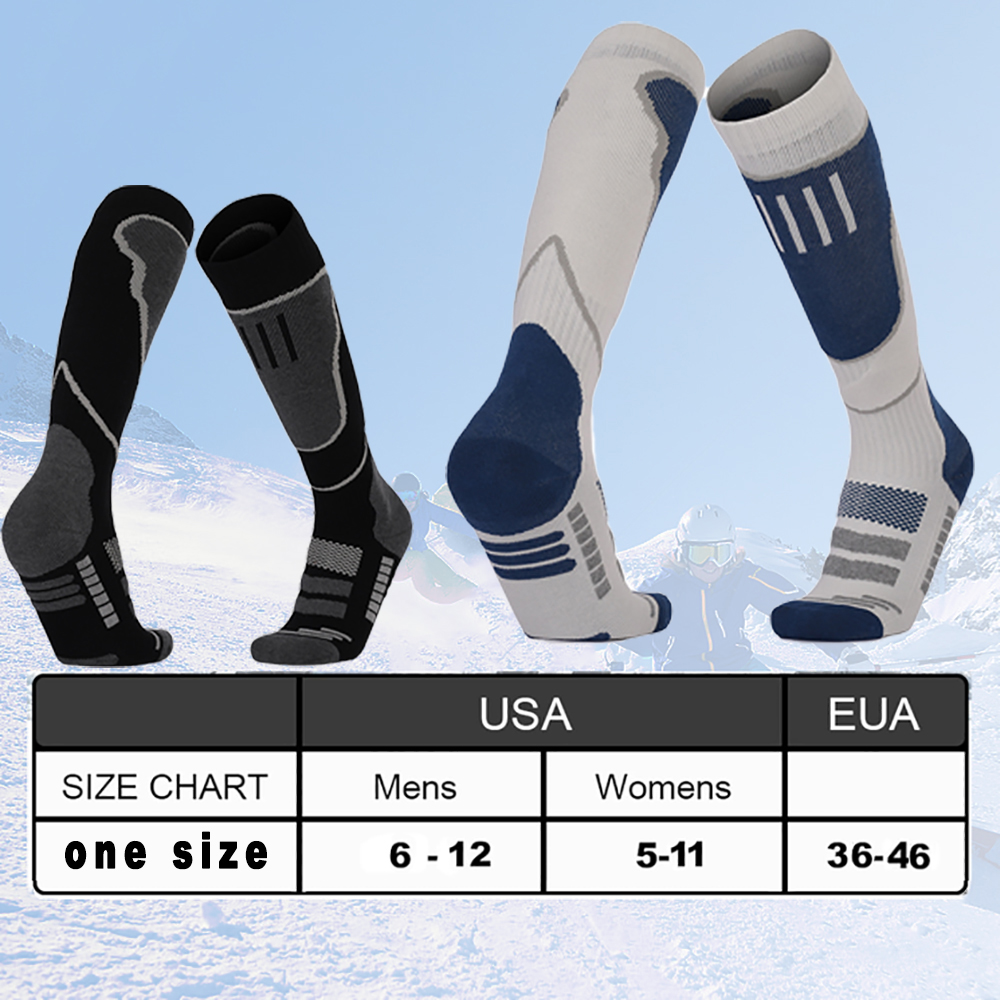 2 Pairs Ski Socks, Cold Weathe - đánh giá và giá Thermal Sock Winter
