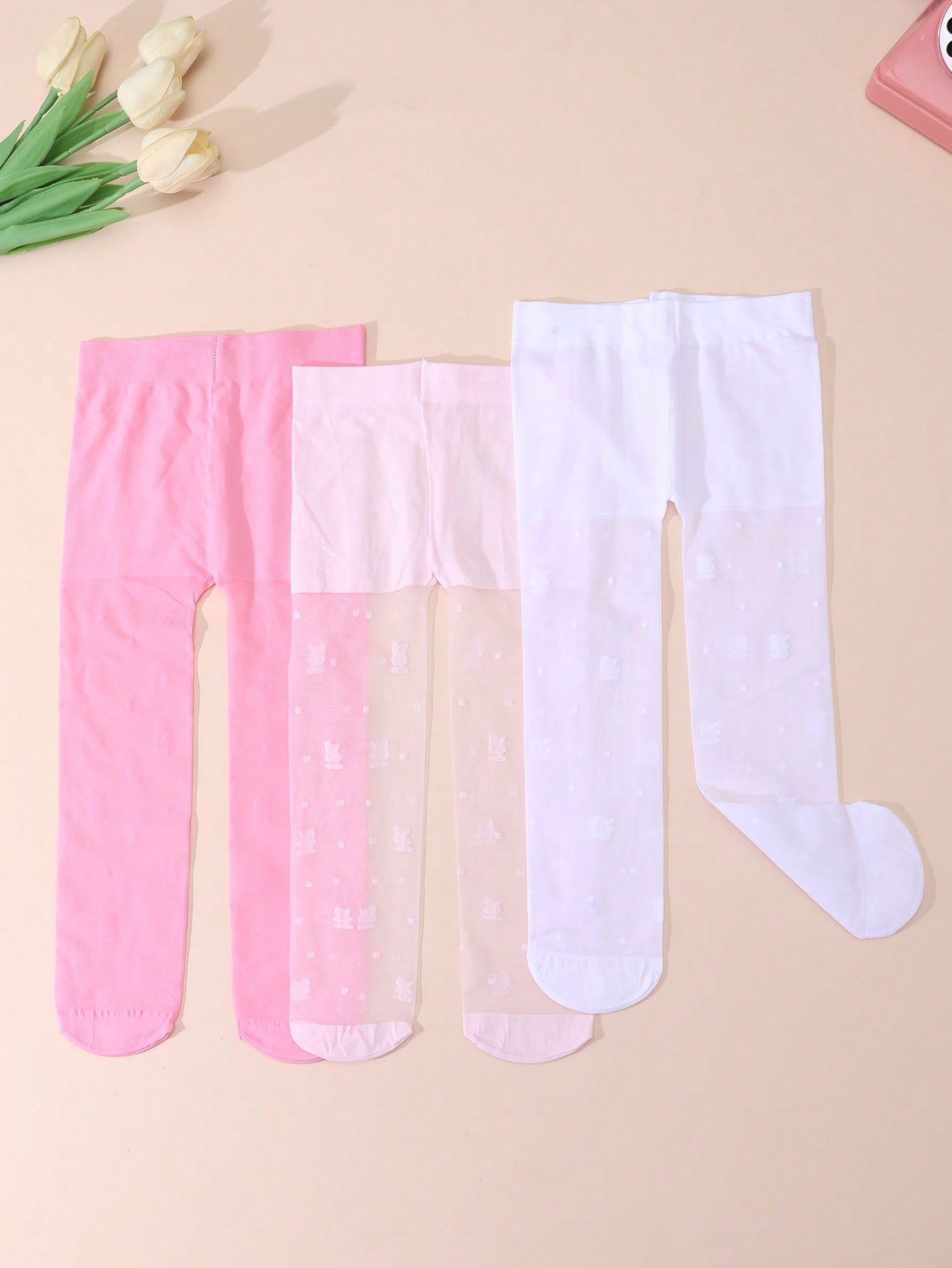 3Pack Girls Rabbit Print Tight - đánh giá và giá Tights Pantyhose Sheer