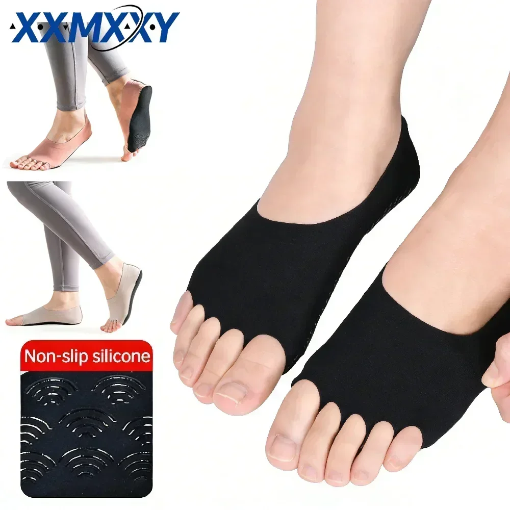 1Pair Toeless Yoga Pilates Soc - đánh giá và giá Grip Sock Yoga