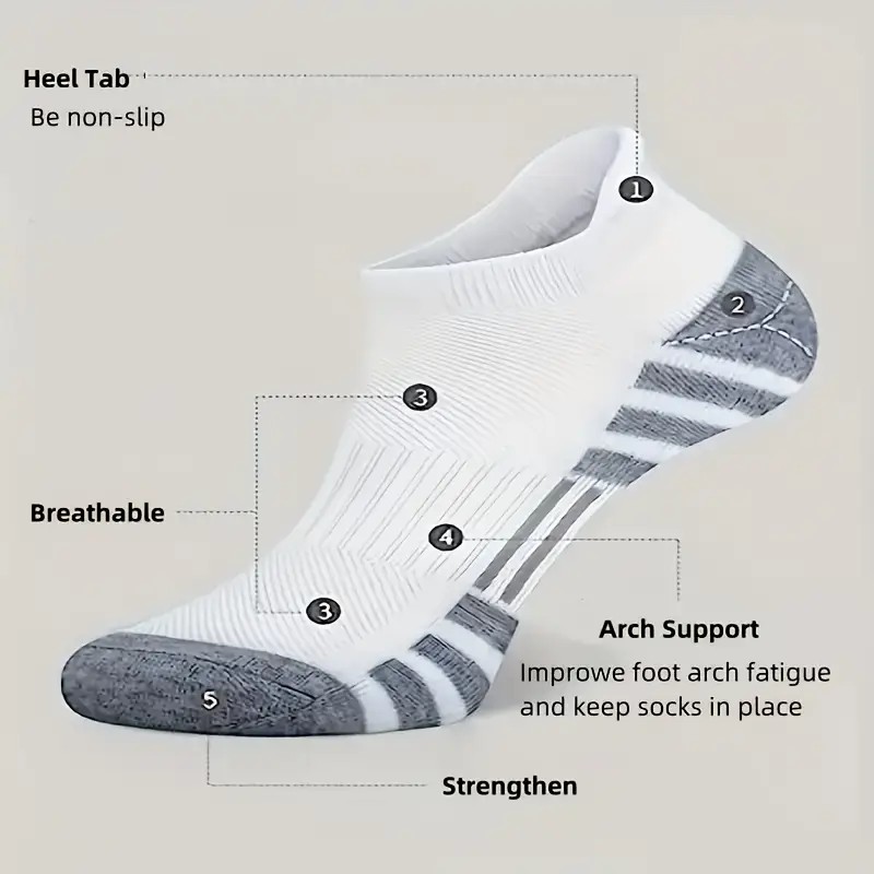 12 Pairs Men Breathable Sports - đánh giá và giá Ankle Brace Sock