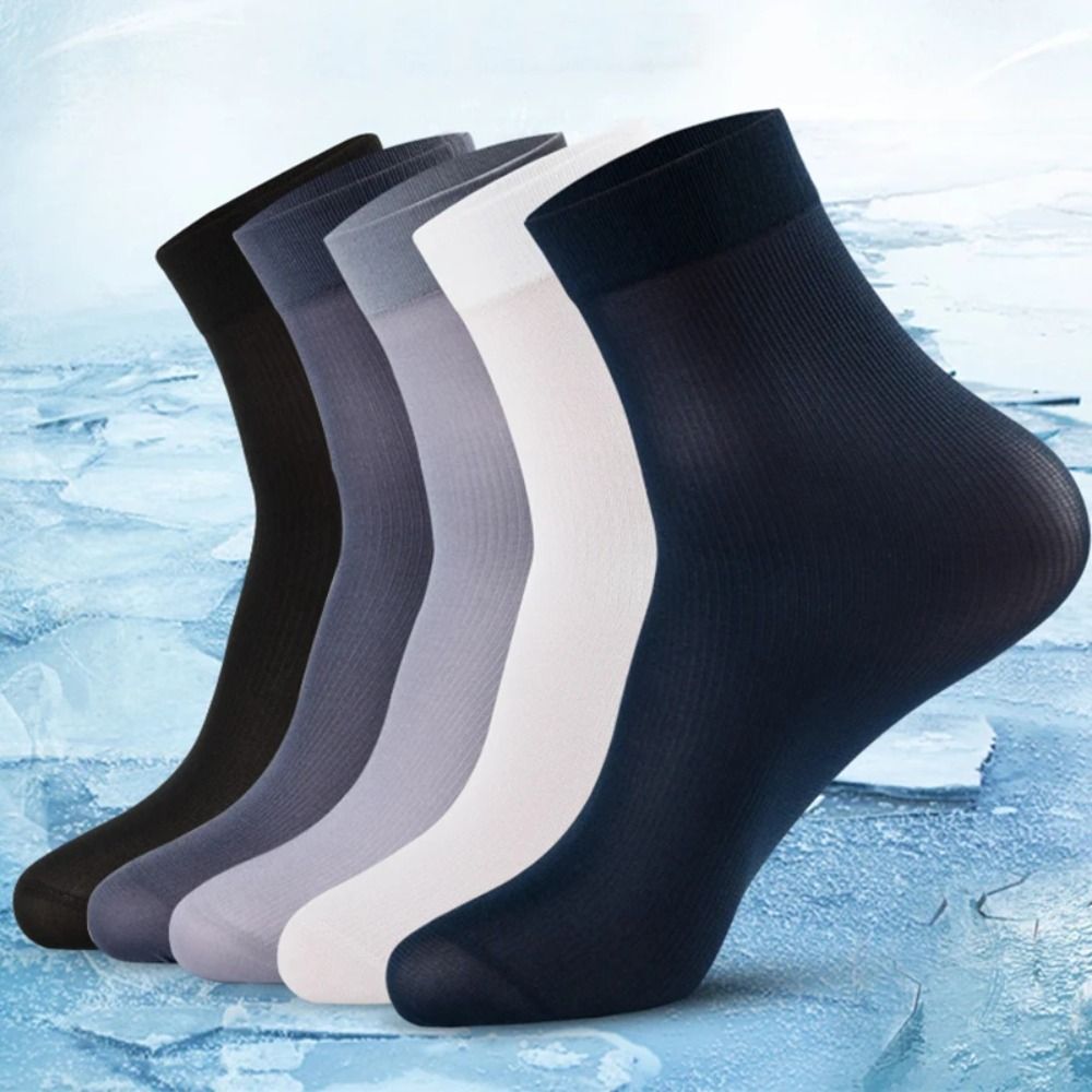 10pairs New Breathable Men Ice - đánh giá và giá Silk Sock Bamboo