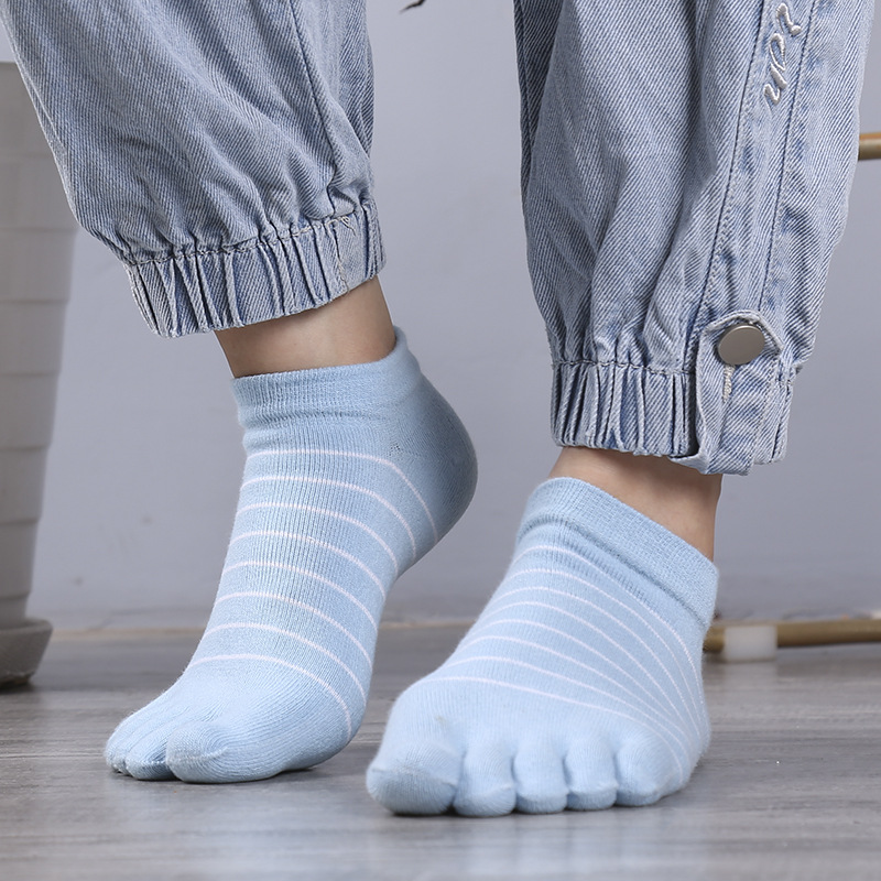 1/5 Pairs Women Striped Five T - đánh giá và giá Ankle Sock Low Cut