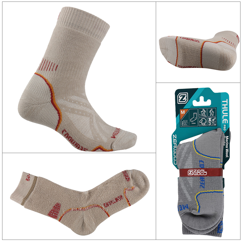 ZEALWOOD Hiking Trekking Men's - đánh giá và giá Wool Hiking Sock