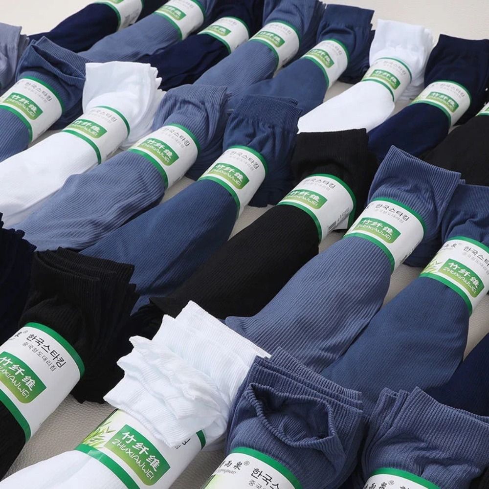 10Pairs Casual Breathable Men  - đánh giá và giá Silk Sock Bamboo