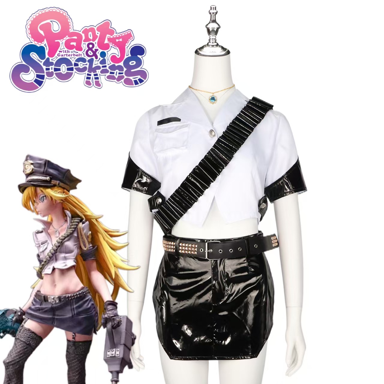 Anime Panty Stocking Cosplay C - đánh giá và giá Fishnet Stocking Women