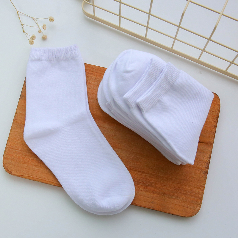 5-Pack Kids Socks Cotton Blend - đánh giá và giá Cotton Crew Sock Pack