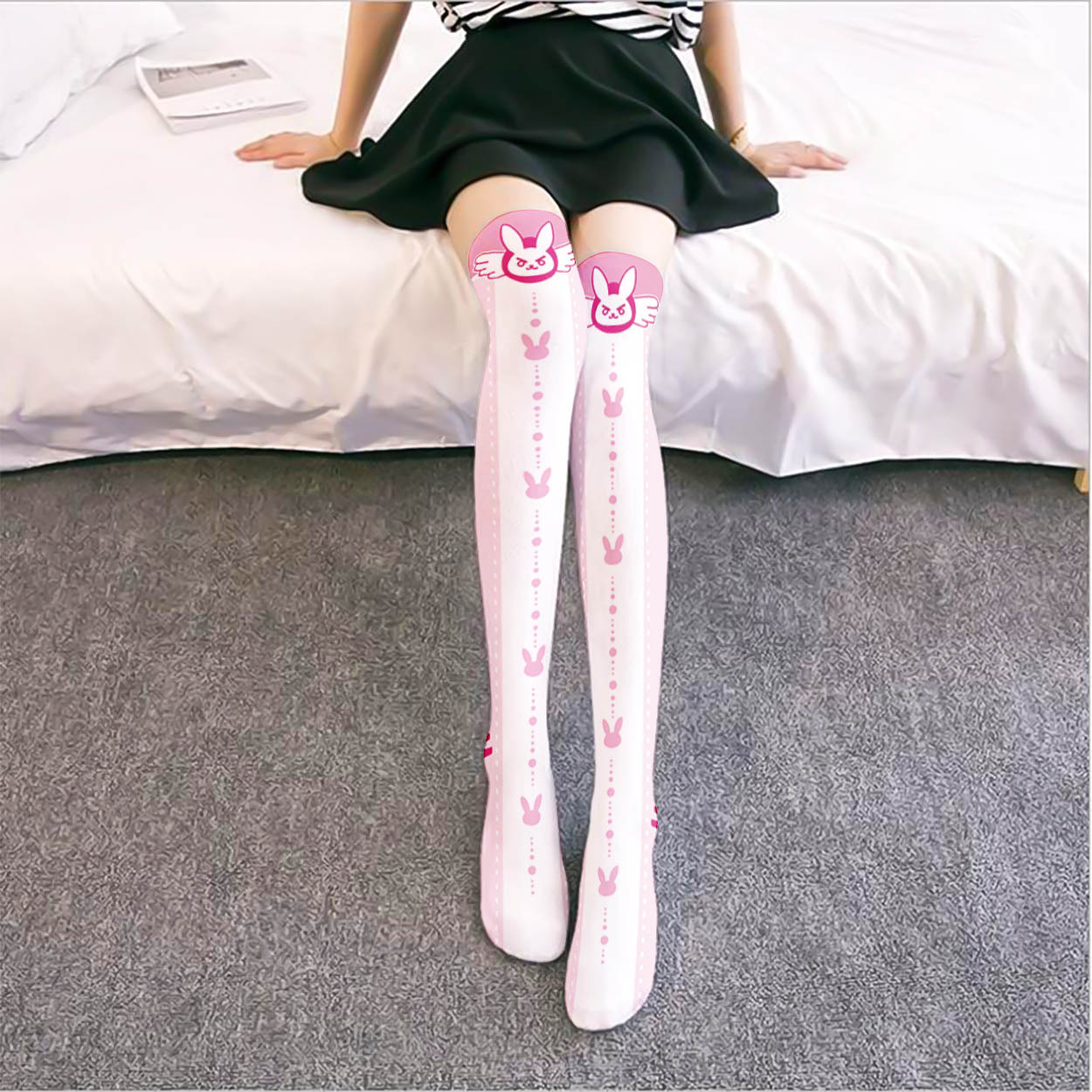 Trò Chơi Chữ OX D.Va Hoạt Hình - đánh giá và giá Silk Sock Bamboo