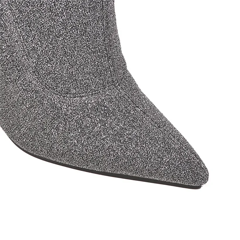 Plus Size Stretch Leopard Over - đánh giá và giá Knee High Sock Women