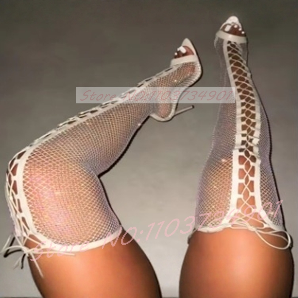 Fishnet Stocking Thigh-High Bo - đánh giá và giá Fishnet Stocking Women