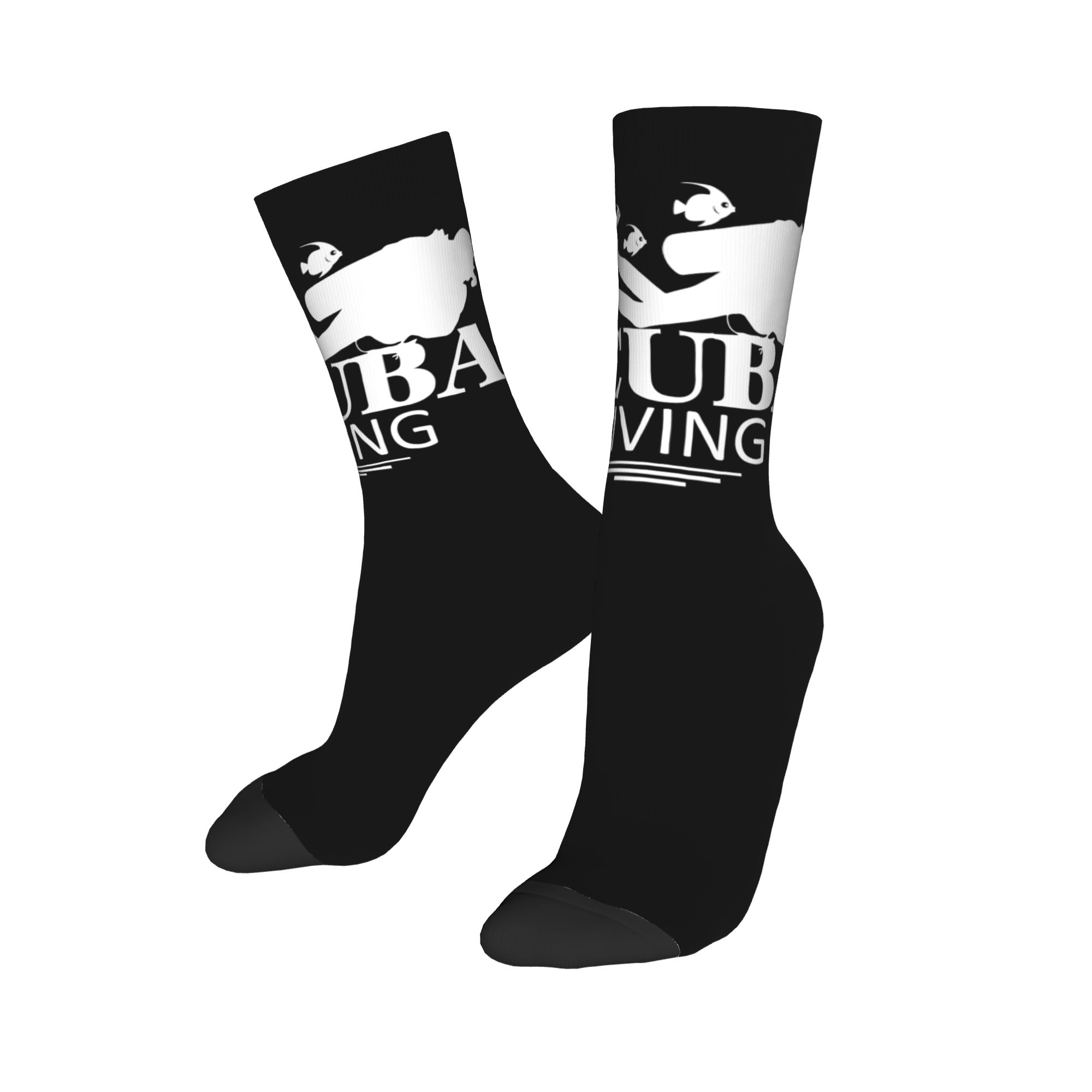 Custom Funny Scuba Diving Men  - đánh giá và giá Dress Sock Men
