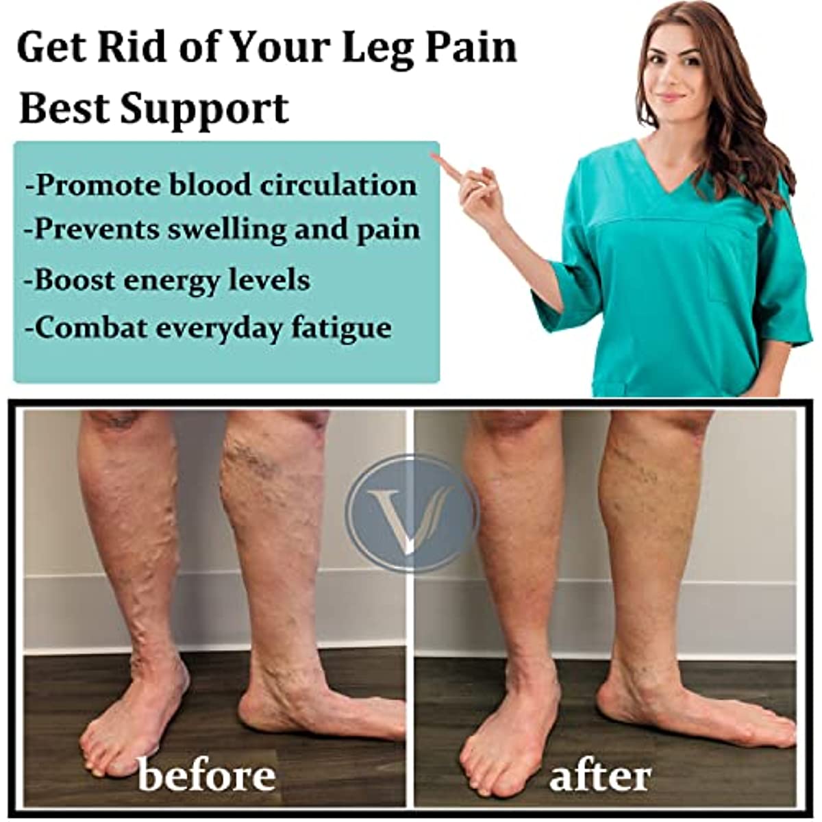 7 Pair Compression Socks Women - đánh giá và giá Compression Sock Medical