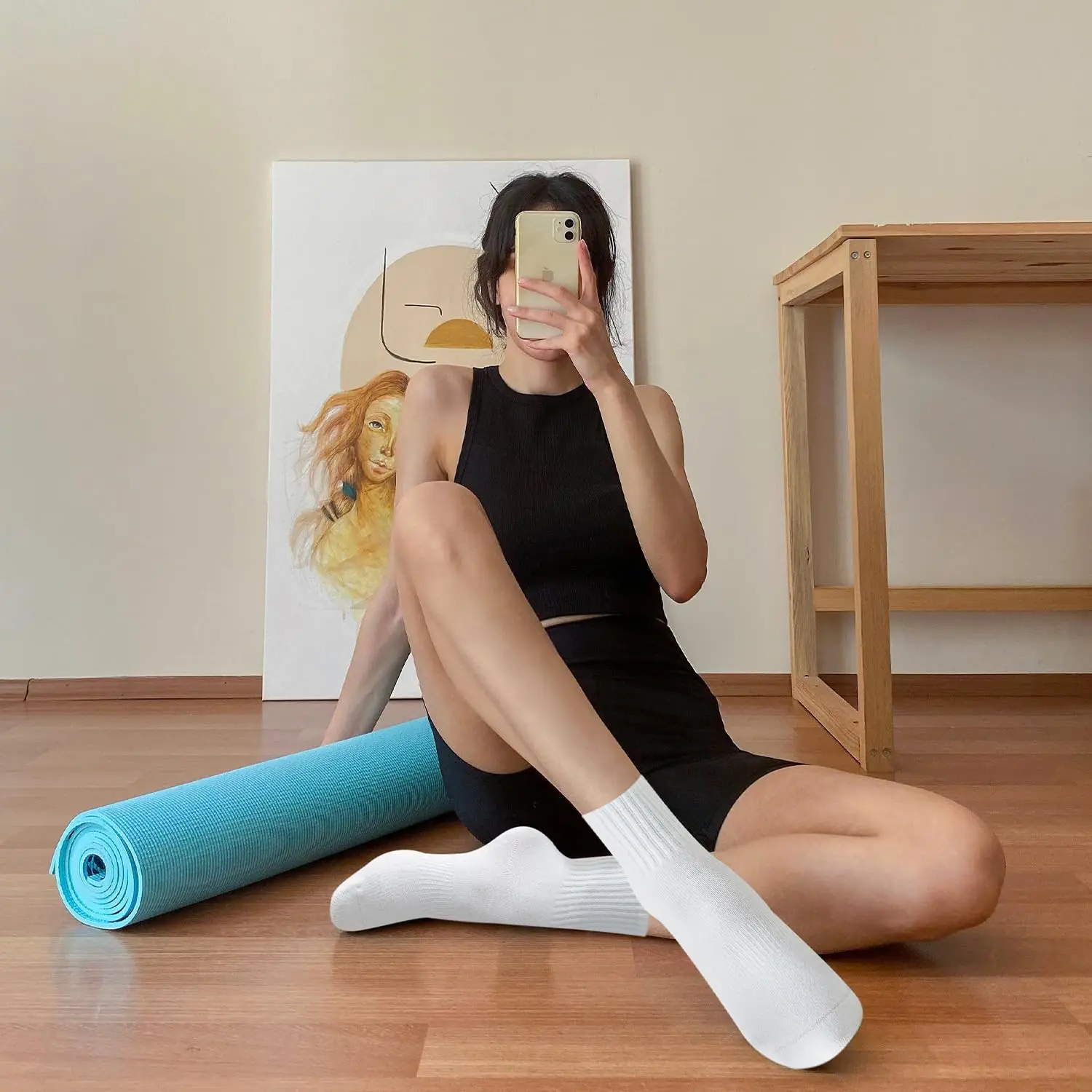 4 pairs of women's yoga socks, - đánh giá và giá Grip Sock Yoga