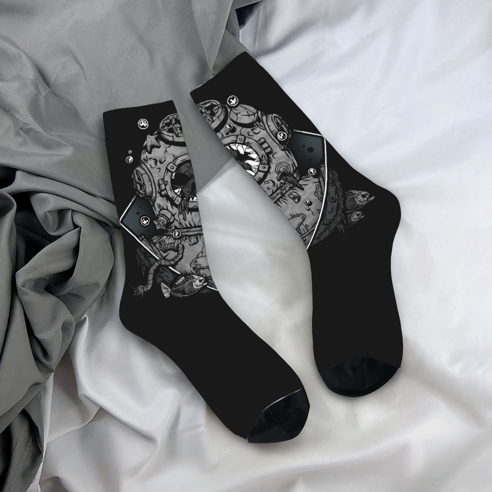 Custom Funny Mens Scuba Diving - đánh giá và giá Dress Sock Men