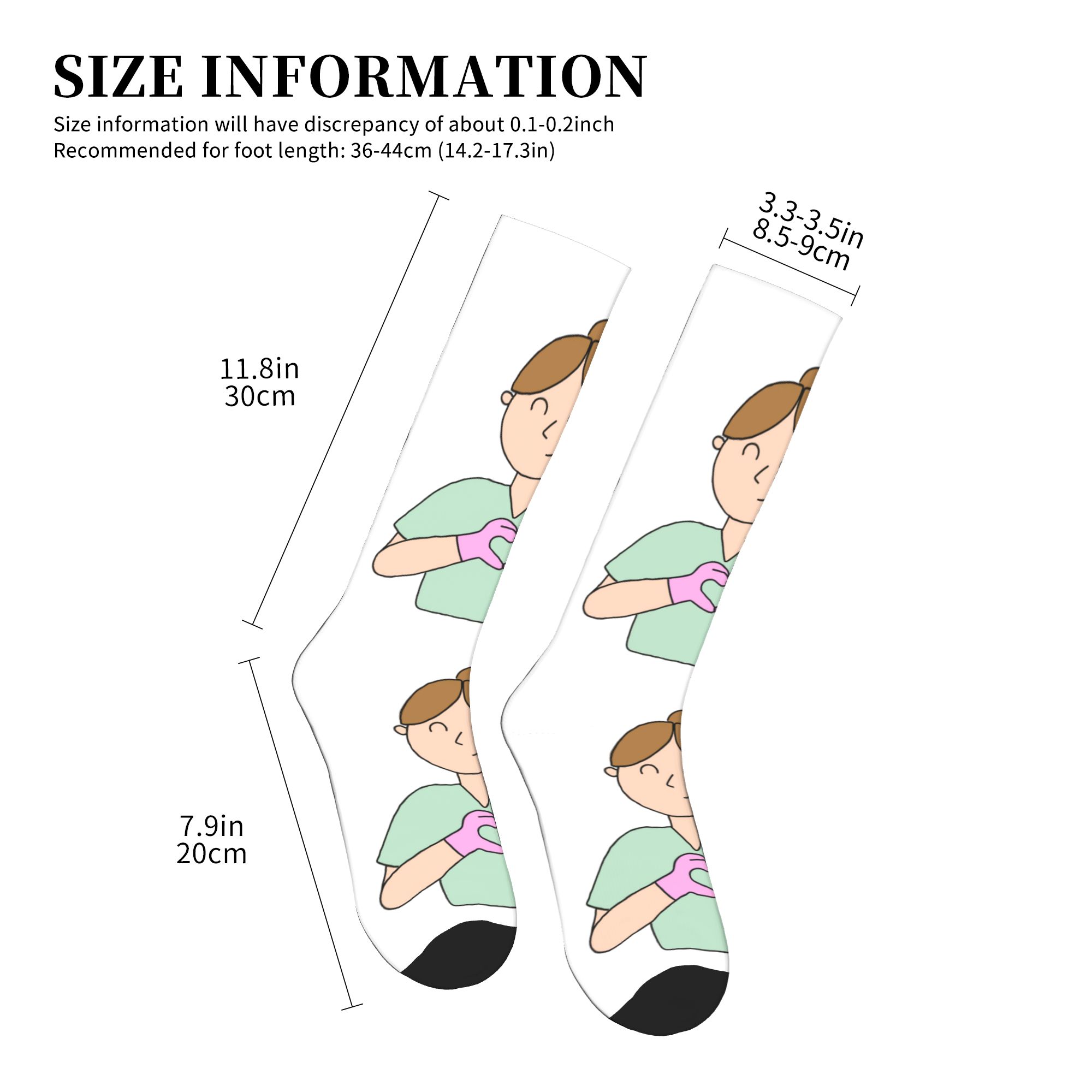Harajuku Doctor Nurse Medical  - đánh giá và giá Compression Sock Medical