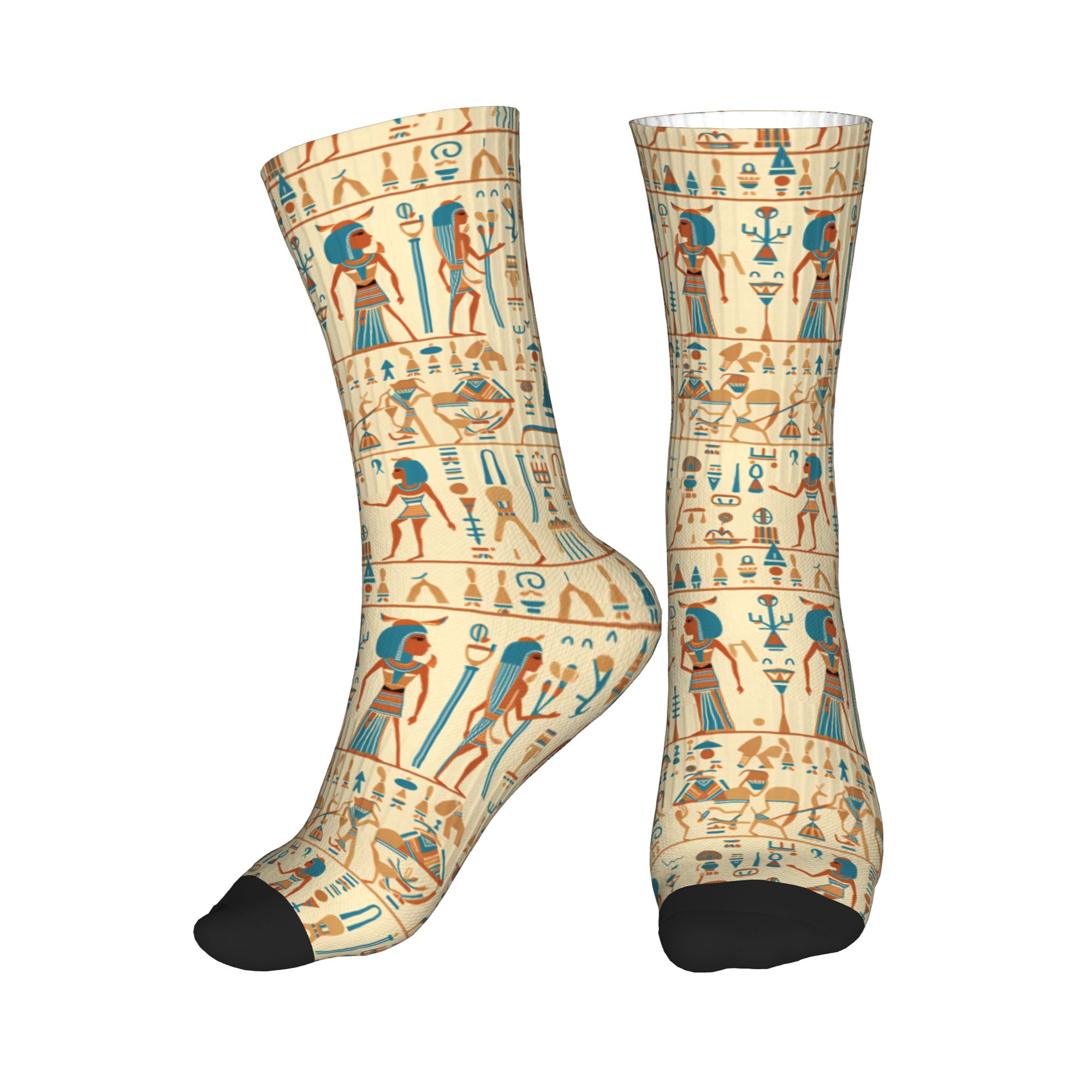 Egyptian Gods And Symbols Patt - đánh giá và giá Dress Sock Men