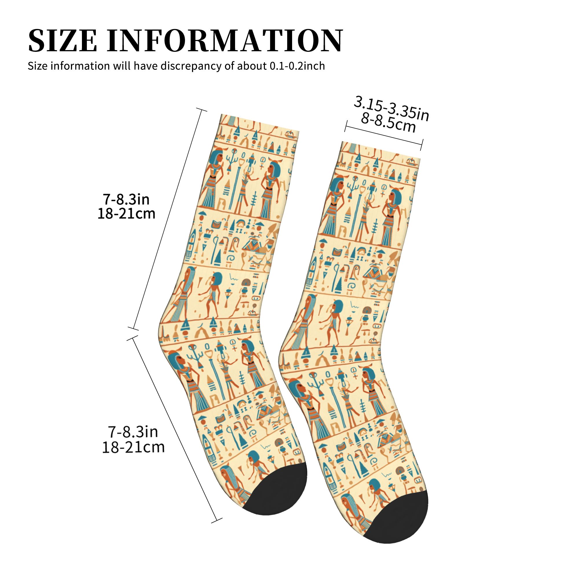 Egyptian Gods And Symbols Patt - đánh giá và giá Dress Sock Men