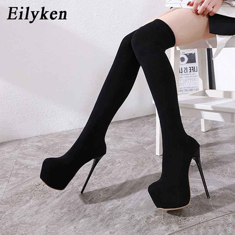 Eilyken Thời Trang Nền Tảng Vả - đánh giá và giá Knee High Sock Women