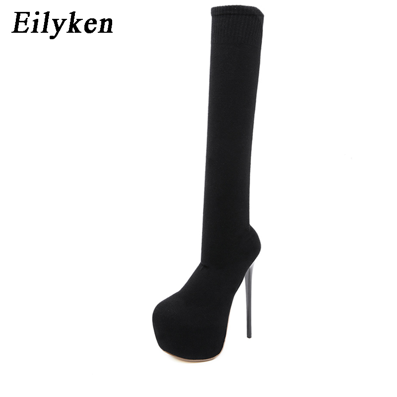 Eilyken Thời Trang Nền Tảng Vả - đánh giá và giá Knee High Sock Women