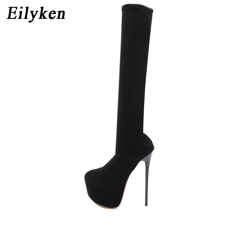 Eilyken Thời Trang Nền Tảng Vả - đánh giá và giá Knee High Sock Women