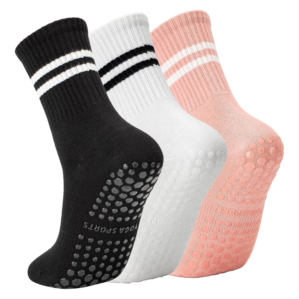 Yoga Pilates Socks with Grips  - đánh giá và giá Grip Sock Yoga