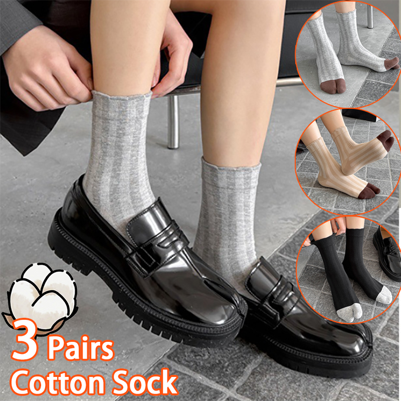 Japanese Split toe Cotton Tabi - đánh giá và giá Toe Sock Split