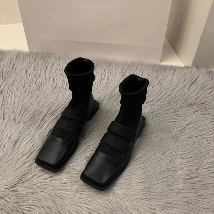 British style square knitted s - đánh giá và giá No Show Sock Women