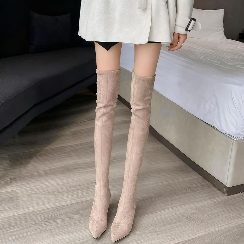 Sexy Women's Boots Pointed Toe - đánh giá và giá Knee High Sock Women