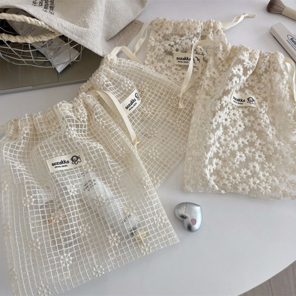 Lace Embroidered Daisy Mesh Dr - đánh giá và giá Sock Organizer Tray