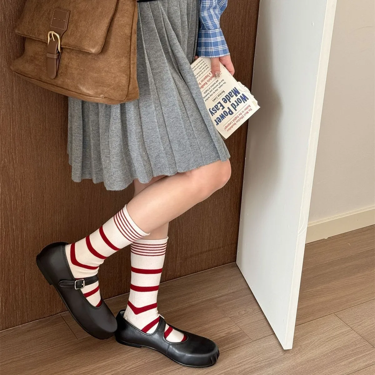 Korean Winter Striped Wool Sil - đánh giá và giá Silk Sock Bamboo