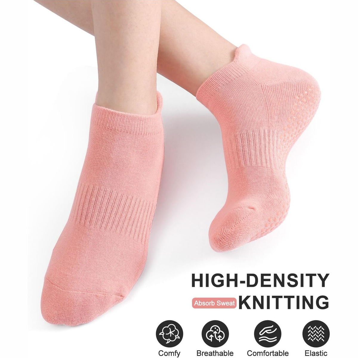 6 Pairs Yoga Socks for Women P - đánh giá và giá Grip Sock Yoga