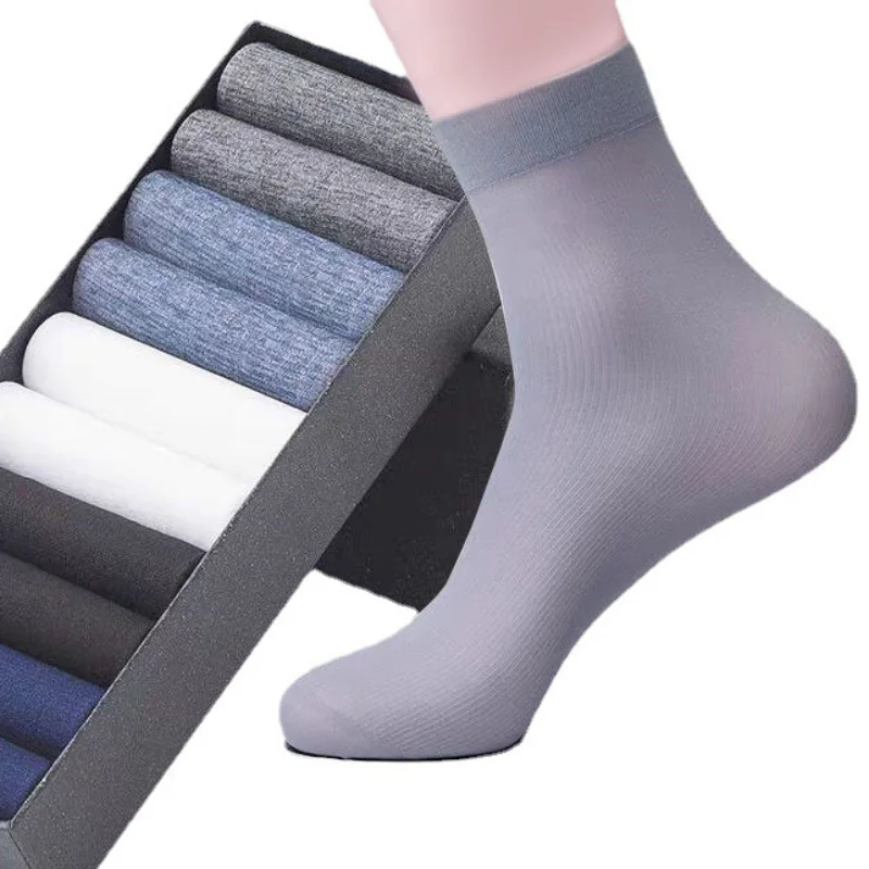 10Pairs Men Socks Summer Ultra - đánh giá và giá Silk Sock Bamboo