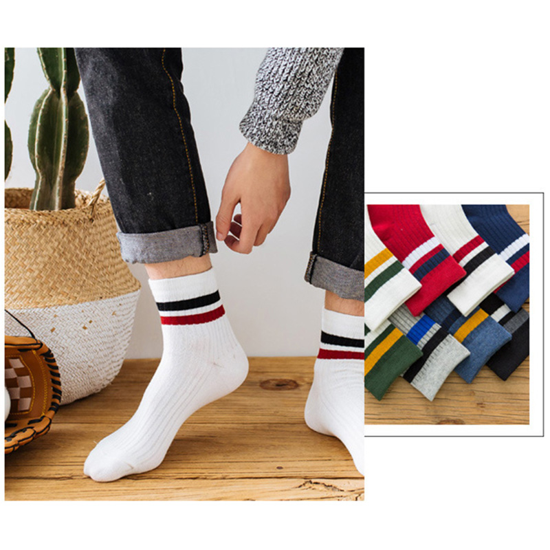 3 Cặp/gói Cotton Tất Nam Thời  - đánh giá và giá Cotton Crew Sock Pack