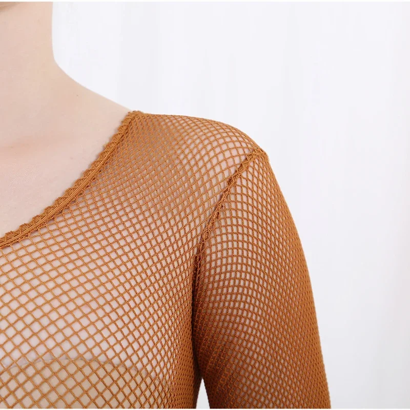 Latin Dance Full Body Jumpsuit - đánh giá và giá Fishnet Stocking Women