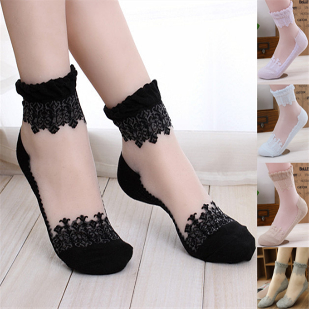 Woman Lace short sock thin soc - đánh giá và giá Invisibility Sock Loafer